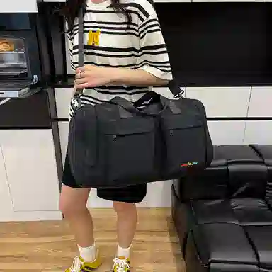 科物酷 大容量短途旅行袋干湿分离运动轻便手提行李包多功能游泳包 尼龙布 健身包 男女同款情侣款 多色