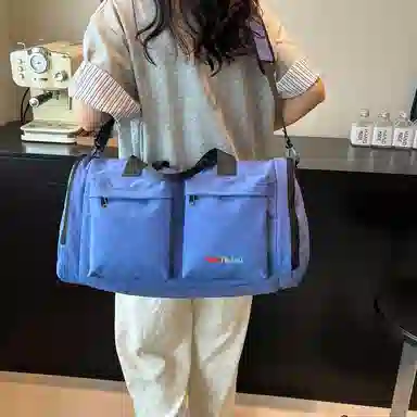 科物酷 大容量短途旅行袋干湿分离运动轻便手提行李包多功能游泳包 尼龙布 健身包 男女同款情侣款 多色