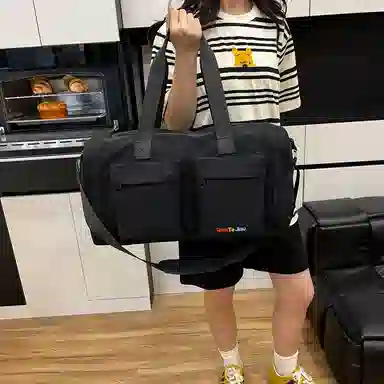 科物酷 大容量短途旅行袋干湿分离运动轻便手提行李包多功能游泳包 尼龙布 健身包 男女同款情侣款 多色