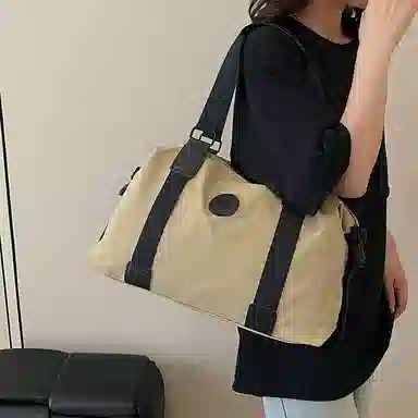 科物酷 短途旅行轻便行李包袋出差出行通勤 尼龙布 健身包 大号 男女同款情侣款 多色