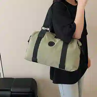 科物酷 短途旅行轻便行李包袋出差出行通勤 尼龙布 健身包 大号 男女同款情侣款 多色