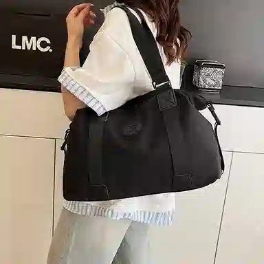 科物酷 短途旅行轻便行李包袋出差出行通勤 尼龙布 健身包 大号 男女同款情侣款 多色