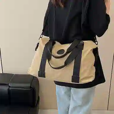 科物酷 短途旅行轻便行李包袋出差出行通勤 尼龙布 健身包 大号 男女同款情侣款 多色