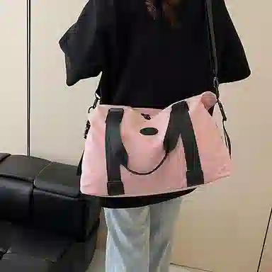 科物酷 短途旅行轻便行李包袋出差出行通勤 尼龙布 健身包 大号 男女同款情侣款 多色