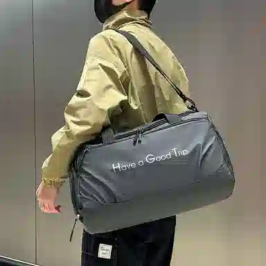 科物酷 大容量行李干湿分离时尚运动短途潮流出行 牛津布 健身包旅行包 男女同款情侣款 灰色/黑色/绿色/蓝色