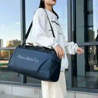 科物酷 大容量行李干湿分离时尚运动短途潮流出行 牛津布 健身包旅行包 男女同款情侣款 灰色/黑色/绿色/蓝色