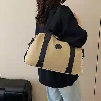 科物酷 短途旅行轻便行李包袋出差出行通勤 尼龙布 健身包 大号 男女同款情侣款 多色