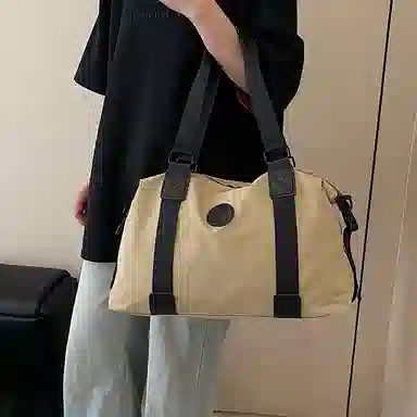 科物酷 短途旅行轻便行李包袋出差出行通勤 尼龙布 健身包 大号 男女同款情侣款 多色