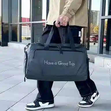 科物酷 大容量行李干湿分离时尚运动短途潮流出行 牛津布 健身包旅行包 男女同款情侣款 灰色/黑色/绿色/蓝色