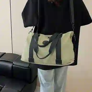 科物酷 短途旅行轻便行李包袋出差出行通勤 尼龙布 健身包 大号 男女同款情侣款 多色