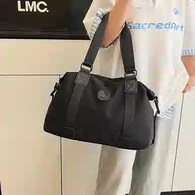 科物酷 短途旅行轻便行李包袋出差出行通勤 尼龙布 健身包 大号 男女同款情侣款 多色