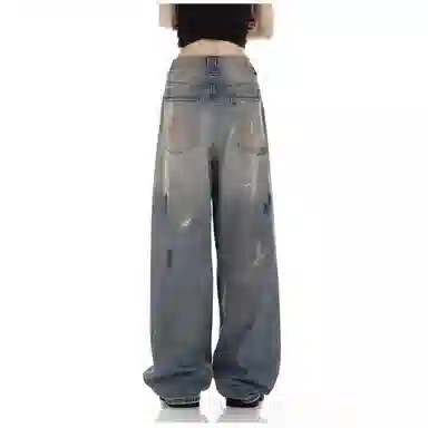 识恩 通勤简约舒适时尚牛仔裤 女款