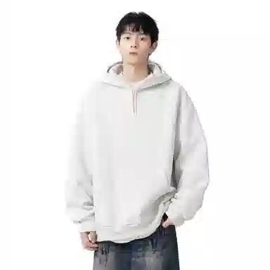 地界二 宽松休闲加绒卫衣 男款