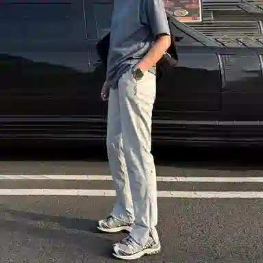 沐诚阳译 美式机能风城市户外干干长裤休闲裤 男女同款