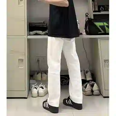 布客行 美式高街风扎染与纯色 柔软显高显瘦百搭牛仔裤 男女同款