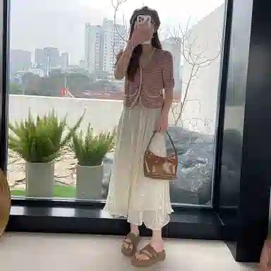 萌芽熊 时尚潮流 舒适百搭 静音防臭防磨防滑人字拖鞋 女款