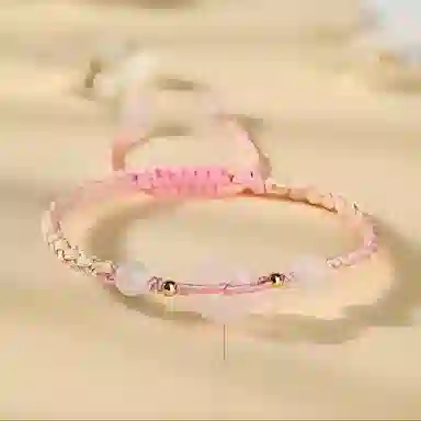 【到手2条】 素于 小众轻奢简约招财貔貅平安纳福时尚高级百搭#好运 玻璃 手绳 男女同款情侣款