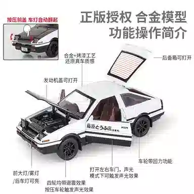 Hua Yi Toyota AE86 Model