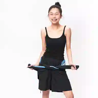 靴下物 带胸垫凉感内搭纯色吊带 女款