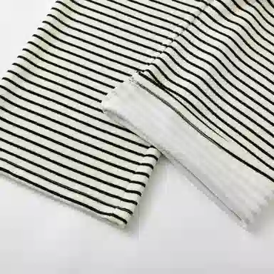 云妃秀 大码女装条纹休闲裤 女款