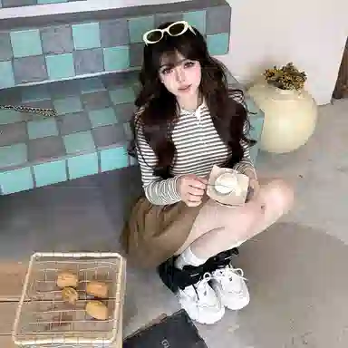 DAISY FELLOWES DF Mango Shoes Black White