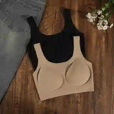 蒄趣 无痕粉底液隐形聚拢收副乳文胸 女款