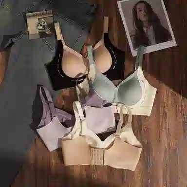 蒄趣 强提拉全包围轻盈软支撑固定一体杯文胸 女款