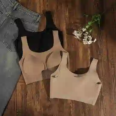 蒄趣 无痕粉底液隐形聚拢收副乳文胸 女款