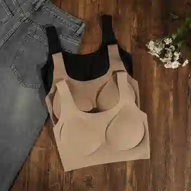 蒄趣 无痕粉底液隐形聚拢收副乳文胸 女款