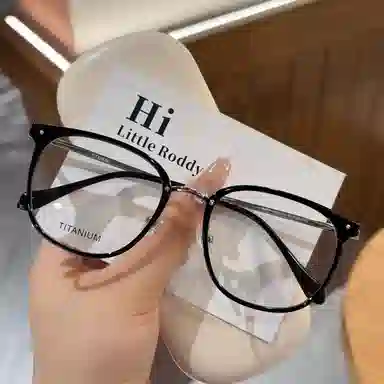 小罗弟 轻奢进口 钛 圆形 光学镜架 男女同款情侣款