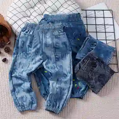 棉基因长裤 休闲时尚潮流 中小童