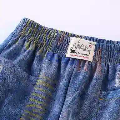 棉基因长裤 休闲时尚潮流 中小童