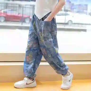 棉基因长裤 休闲时尚潮流 中小童