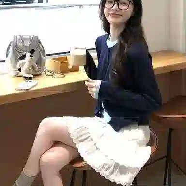 兰缪 纯色合身适中高腰休闲短裙 女款