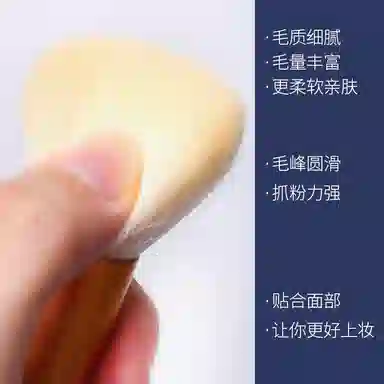 尔木萄  高清丝雾散粉刷 便携