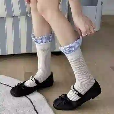 SOIEPLUS Punk Ballet Socks