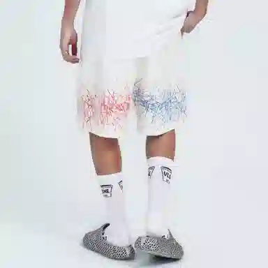 VLONE Logo Print Knit Shorts