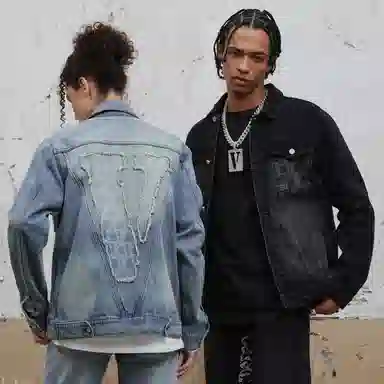 VLONE Denim Jacket Blue