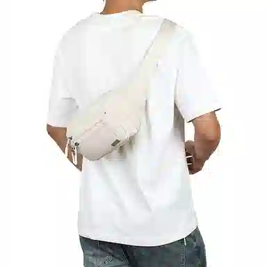 埃尔蒙特 多功能运动跑步简约 涤纶（聚酯纤维） 腰包 男女同款情侣款 黑色/卡其