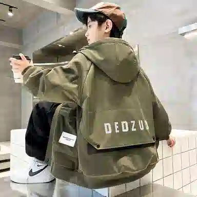 木木屋夹克外套 舒适亲肤连帽拉链 儿童款