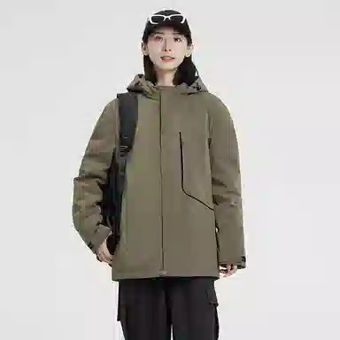 Jeep Colorblock Down Jacket