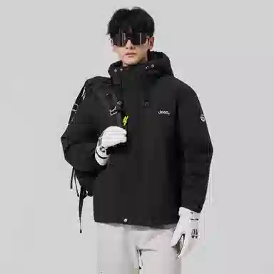 Jeep Down Jacket Hooded