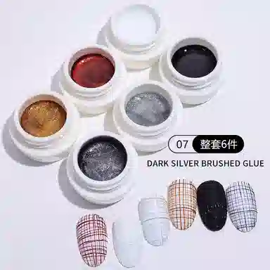 恩妮诗 日式美甲弹力拉丝甲油胶网红蜘蛛胶 彩绘光疗胶植物蚕丝拉线造型胶