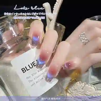 恩妮诗 甲油胶 新款流行显白色猫眼光疗胶跨境爆款