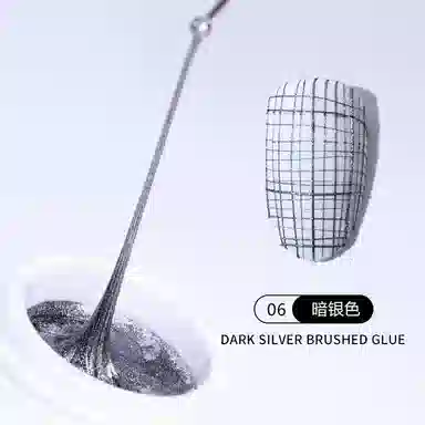 恩妮诗 日式美甲弹力拉丝甲油胶网红蜘蛛胶 彩绘光疗胶植物蚕丝拉线造型胶