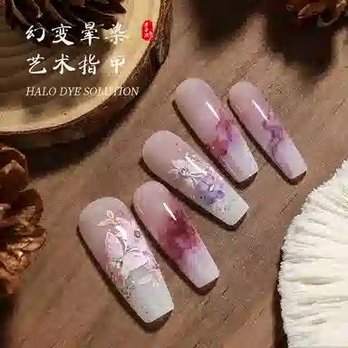 恩妮诗 晕染水彩渐变甲油胶