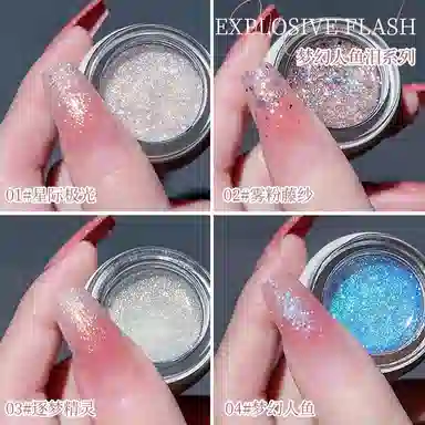 恩妮诗 梦幻人鱼泪系列 偏光炫彩欧泊云锦甲油胶