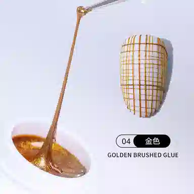 恩妮诗 日式美甲弹力拉丝甲油胶网红蜘蛛胶 彩绘光疗胶植物蚕丝拉线造型胶