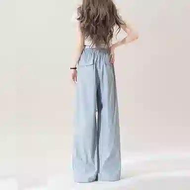 SRCG Vintage Lace Splice Quick-Dry Cargo Pants