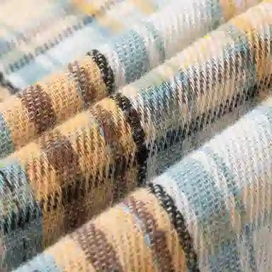 海尔斯 潮牌时尚英伦格子工装高街宽松短袖衬衫 男款